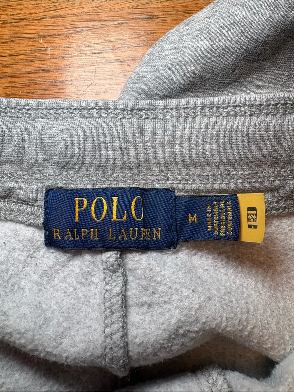 Polo Ralph Lauren Prep Bear Fleece Sweat Shorts Gray Men’s Medium